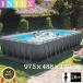  pool Inte ksINTEX26378 large Family pool playing in water pool 975cm*488cm*132cm heat countermeasure pool home use for children 