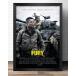 [ Fury ] Fury фильм постер искусство рама дерево рамка-оправа установить .. орнамент рама прозрачный сиденье есть 34X44cm
