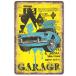 �֡����������ӥ���GARAGE   ���졼��  ������ �᥿�륵���� ��TIN SIGN ����������Ź���ɾ��ꡡ����ƥꥢ �֥ꥭ���ġ���ȥ�Ĵ ��20x30cm��