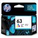 HP63 �C���N�J�[�g���b�W 3�F�J���[ F6U61AA 1��