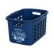  flat мир промышленность (Heiwa Kougyou) корзина для белья . type ширина 44.5× глубина 32× высота 26cm Night голубой стирка корзина сделано в Японии 4907556245410