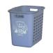  flat мир промышленность (Heiwa Kougyou) стирка корзина корзина для белья глубокий type прохладный серый примерно 39.5×44.5×32cm 4907556245502