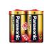 Panasonic одиночный 2 форма щелочные батарейки 1.5V 2 шт упаковка LR14XJ/2SE Panasonic 