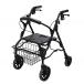  коляска для пожилых ходьба машина приспособление для ходьбы безопасность arm ro letter большой модель RS1320 черный East I сиденье .. складной товары для ухода 