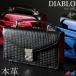  second bag men's original leather . purse shoulder . purse bag Mini bag 2way slim mesh key attaching smartphone storage brand DIABLO Diablo KA-1183