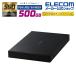  Elecom установленный снаружи портативный SSD USB3.2(Gen1) соответствует установленный снаружи SSD портативный данные восстановление сервис Lite есть черный 500GB ESD-EJ0500GBKR ликвидация запасов 