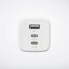 �G���R�� AC�[�d�� USB Power Delivery 65W Type-C�~2 Type-A�~1 USB�[�d�� USB-C USB-A type-c typec �^�C�vC �|�[�g�t 3�� �z���C�g�t�F�C�X EC-AC4465WF �֘A�摜4