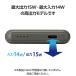 �G���R�� ���o�C���o�b�e���[ ���R���p�N�g 5000mAh 3A USB Type-C�~1 15W ���`�E���C�I���d�r Type-C���o�́~1 �_�[�N�O���[  DE-C48-5000DGY �݌ɏ��� �֘A�摜5