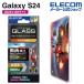 Galaxy S24 для тонировка стёкол пленкой анимация .. высота прозрачный Galaxy S24 SC-51E жидкокристаллический защитная плёнка искусство гравировки AR обработка PM-G241FLGAR Elecom ликвидация запасов 