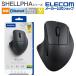  Elecom USB беспроводной Bluetooth мышь SHELLPHA 5 кнопка + наклон M размер Bluetooth беспроводной антибактериальный specification тихий звук проект черный M-SH30MBSKBK