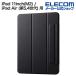  Elecom iPad 11inch(M2) / iPad Air ( no. 5,4 поколение ) для планшет кейс тонкий заслонка кейс магнит оборудован сон соответствует черный TBWA20MWVPFBKN