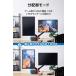 �G���R�� HDMI�ؑ֊�E���z�� 2in1 HDMI�ؑ֊� 3�|�[�g 4K60Hz�Ή� �o���� ���^��➑� �u���b�N  DH-SW4KBD21BK/E �֘A�摜5