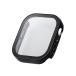  Elecom Apple Watch 46mm для полный покрытие кейс premium стекло высота прозрачный водонепроницаемый AppleWatch 46 полный покрытие кейс покрытие черный AW-24AFCGEBK ликвидация запасов 