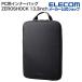  Elecom PC для внутренний сумка ZEROSHOCK 13.3 дюймовый тонкий модель вертикальный полиэстер черный ZSB-IBTHVP13BK