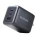 �G���R�� �m�[�gPC�p AC�A�_�v�^�[ USB Power Delivery 100W AC�[�d�� C�~2+A�~1 USB�[�d�� Type-C �~2 USB-A �~1 �X�C���O�v���O �u���b�N  EC-AC104100BK �֘A�摜2