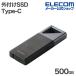 쥳 դSSD USB Type-C ɿСũѾ׷ SSD 500GB USB20Gbpsб ɿ ũ Ѿ׷ C ESD-EHB0500GBK