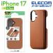  Elecom iPhone 17 для задняя сторона заслонка кейс iPhone17 задняя сторона заслонка кейс покрытие Camel ELECOM PM-A25APLORFCA ликвидация запасов 