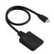 �G���R�� HDMI���z�� ����1/�o��2 4K30Hz�Ή� 1����(HDMI)+2�o��(HDMI) �u���b�N  ELECOM VSP-HD4K120EBK �֘A�摜2