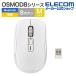  Elecom OSMOD8 беспроводной Bluetooth мышь наклон есть 8 кнопка M размер мульти- парные беспроводной на батарейках белый ELECOM M-MY50MBSWH-G