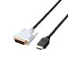  Elecom дисплей кабель кабель монитор дисплей HDMI-DVI изменение кабель 1.5m черный 1.5m DH-HTD15BK