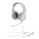  Elecom ge-ming headset наушники Mike имеется игра для 2.0m белый белый 2.0m HS-G01WH
