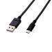  Elecom microUSB кабель 2A соответствует мягкость 0.3m мягкость ke- blue black ELECOM MPA-AMBY2U03BK ликвидация запасов 