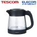  Tescom электрический стекло чайник электрический нагрев прибор 1.0L размер 6.. безопасность c функцией электрический чайник стекло черный TESCOM TKG45A-K