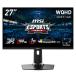 MSIge-ming монитор G274QPF E2 27 дюймовый /WQHD/RAPID IPS panel /180Hz/1ms(GTG)/Adaptive-Sync/
