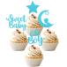  бумага дуть снег! 24 шт baby душ мужчина капкейк topa- месяц g Ritter звезда Suite baby мужчина капкейк pick baby душ ki