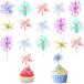  happy день рождения кекс topa- колесо фейерверк капкейк topa- Spark rutin cell цветок напиток мадлер кекс украшение party сопутствующие товары 30 шт 