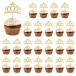BOHUIZ 24 шт Crown капкейк topa-g Ritter Queen Crown капкейк pick Queen Princess Thema baby автомобиль wa