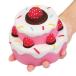  squishy отверстие кекс примерно 11.5cm кекс отверстие клубника клубника мягкая игрушка игрушка животное симпатичный .. -тактный отсутствует аннулирование моти моти новый товар бесплатная доставка 