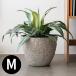  посадочная машина Stone способ диаметр примерно 31cm высота примерно 25cm серый кислота . Magne sium горшок цветочный горшок низ дыра имеется 8 номер 9 номер Северная Европа модный стильный 91506