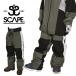  последний 1 пункт XL 40%off одежда для сноуборда SCAPE Escape TRACK PANTS оливковый мужской брюки грузовик зимняя одежда низ 71123332