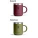 2026�H�~�V�F ���S�̓��{���K�i �n�C�h���t���X�N 12oz �R�b�v Hydro Flask 354ml 12�I���X �R�[�q�[�}�O �X�e�����X �ۗ� �ۉ�  �W�t�� �}�O�J�b�v �֘A�摜5