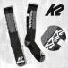 yu. пачка соответствует возможность! длинный носки K 2 - two CHAIN LOGO SOCK носки носки обувь сделал мужской женский уличный snow выгода сломан 10