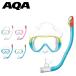 AQAe- кий e- маска & snorkel воздуховод "snorkel" Vega свет &sa Mead lai специальный 2 позиций комплект женский подводное плавание shuno-ke кольцо KZ-9077N