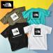  North Face Kids short sleeves T-shirt THE NORTH FACE child back print back square Logo tea NTJ32333 2024 spring summer new color 