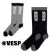 yu. пачка соответствует возможность! гольфы VESP Beth pBox Logo Socks мужской женский длинный носки vpmk1001 носки сноуборд 20%off