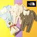 3 позиций комплект North Face детский комбинезон 2P bib baby нагрудник Kids ребенок THE NORTH FACE празднование рождения мешочек ввод подарок NTB82402 2025 осень-зима новый цвет 
