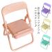  smartphone stand folding folding chair smartphone tablet stand chair lovely stylish pastel color desk top multifunction miniature postage 