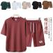  короткий рукав верх и низ в комплекте шорты выставить мужской casual летняя одежда свободно летняя одежда модный большой размер одноцветный casual . пот скорость . талия go