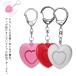  бесплатная доставка персональная сигнализация Heart type сигнализация большой громкость Heart форма 130db маленький размер LED с подсветкой ребенок женщина девочка ученик начальной школы . человек .. предотвращение предотвращение бедствий .
