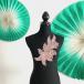  узор розовый цельный . цветок Stone есть chu-ru rose детали Leotard бальные танцы жезл для гимнастики узор выше like