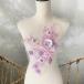  художественная гимнастика костюм узор Leotard узор chu-ru узор жезл узор цветок узор оборудование орнамент лиловый розовый chu-ru узор гонки материалы материал костюм оборудование орнамент 