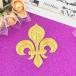  узор Gold утюг Leotard узор утюг склейка нашивка детали оборудование орнамент жезл для гимнастики костюмы Royal узор 