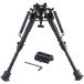 bai Pod Tacty karu Battle bai Pod light weight model vsr-10 l96 20mm rail correspondence 6-9 -inch flexible rail mount attaching QDBipod ( light weight model black )