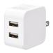  ом электро- машина AudioComm AC зарядное устройство 12W Type-A×2(USB кабель продается отдельно ) MAV-AUA12W-W[ номер товара :01-7169]