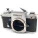 [ used ] [ with defect goods ] Nikon F2 initial model silver Body