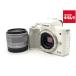 [ б/у ] [ хорошая вещь ] Canon EOS Kiss M EF-M15-45 IS STM линзы комплект белый 